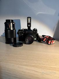 Lotto macchina fotografica analogica Zenith