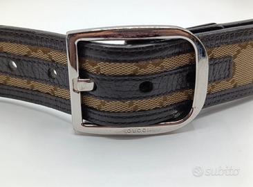 Cintura Gucci 449716 Originale Pelle GG size 95