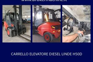 CARRELLO ELEVATORE DIESEL LINDE H50D