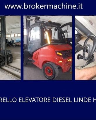 CARRELLO ELEVATORE DIESEL LINDE H50D