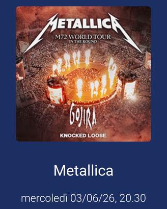 Concerto Metallica