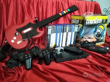 PlayStation 2+accessori e giochi 