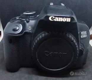 Canon EOS 650D solo 14578 scatti starterkit Ideale