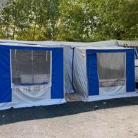 Roulotte Adria 5 posti doppia veranda