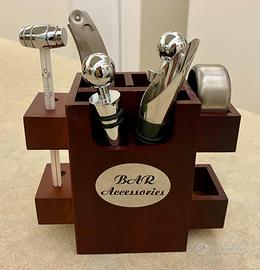 Set 7 accessori per vino