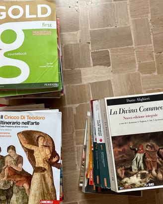 Libri scuola medie e superiori
