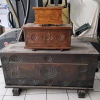 3 casse panche stile sardo