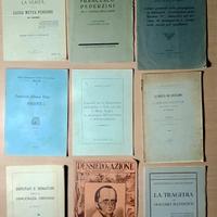 37 libri d'epoca dal 1879 al 1966