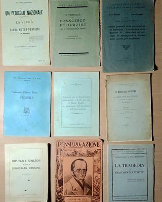 37 libri d'epoca dal 1879 al 1966