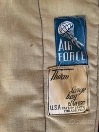Sacco a pelo militare Air Force U.S.A. Vintage