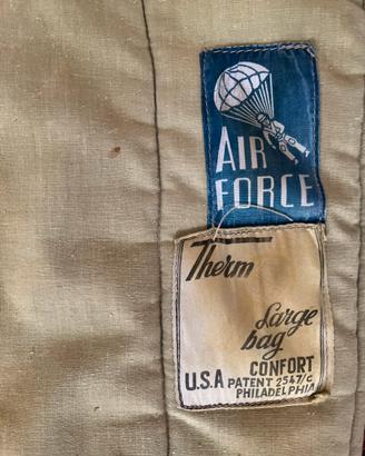 Sacco a pelo militare Air Force U.S.A. Vintage