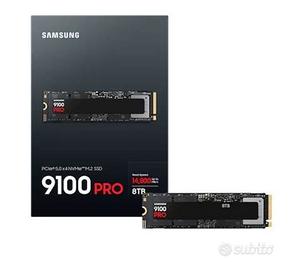 SAMSUNG 9100 Pro 8TB 14800/13400 MB/s PCIe 5.0