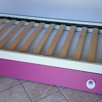Struttura letto cameretta (singolo + 2° letto)