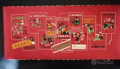 scatole in carta e stoffa vintage ex dolciumi