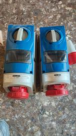 Presa industriale Gewiss GW66809 IP66 16A