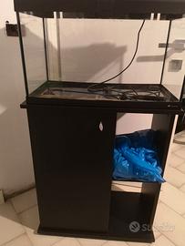 Acquario Ferplast Capri 60 con mobile supporto.