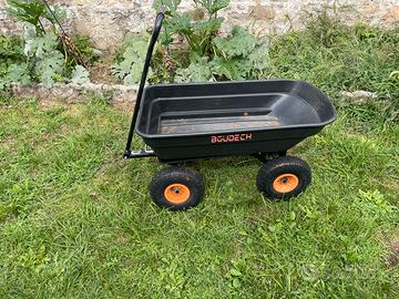 Carrello da giardino ribaltabile