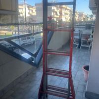 Gierre A0050 Acal100 4+5 Rungs Steel Telescopic