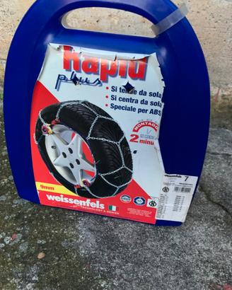 Catene auto attacco rapido