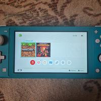 nintendo switch lite turchese 