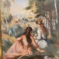 Quadro Stampa replica Renoir - Nel prato
