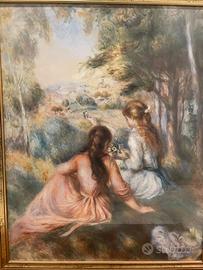 Quadro Stampa replica Renoir - Nel prato