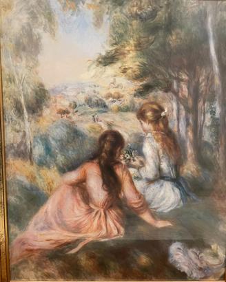 Quadro Stampa replica Renoir - Nel prato