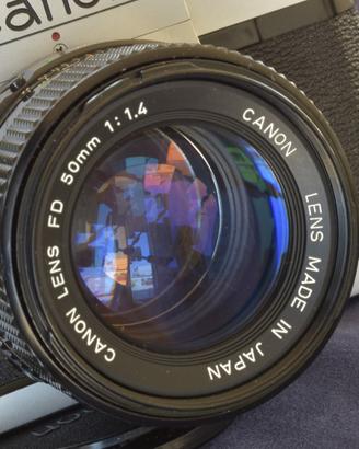 canon ft + 5omm .14 Tappo Fodera