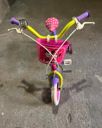 Bicicletta bimba Minnie Disney