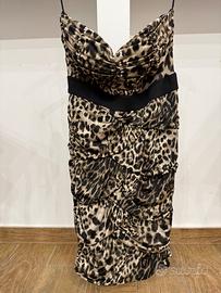 vestito leopardato