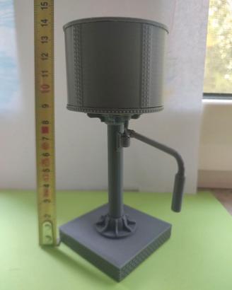 Torre dell'acqua in scala H0 (1:87) stampata in 3D