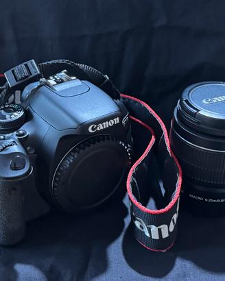 Canon EOS 600D + 18-55 mm — kit completo