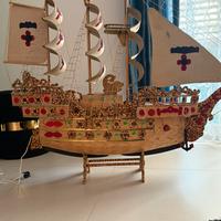 Galeone fatto a mano