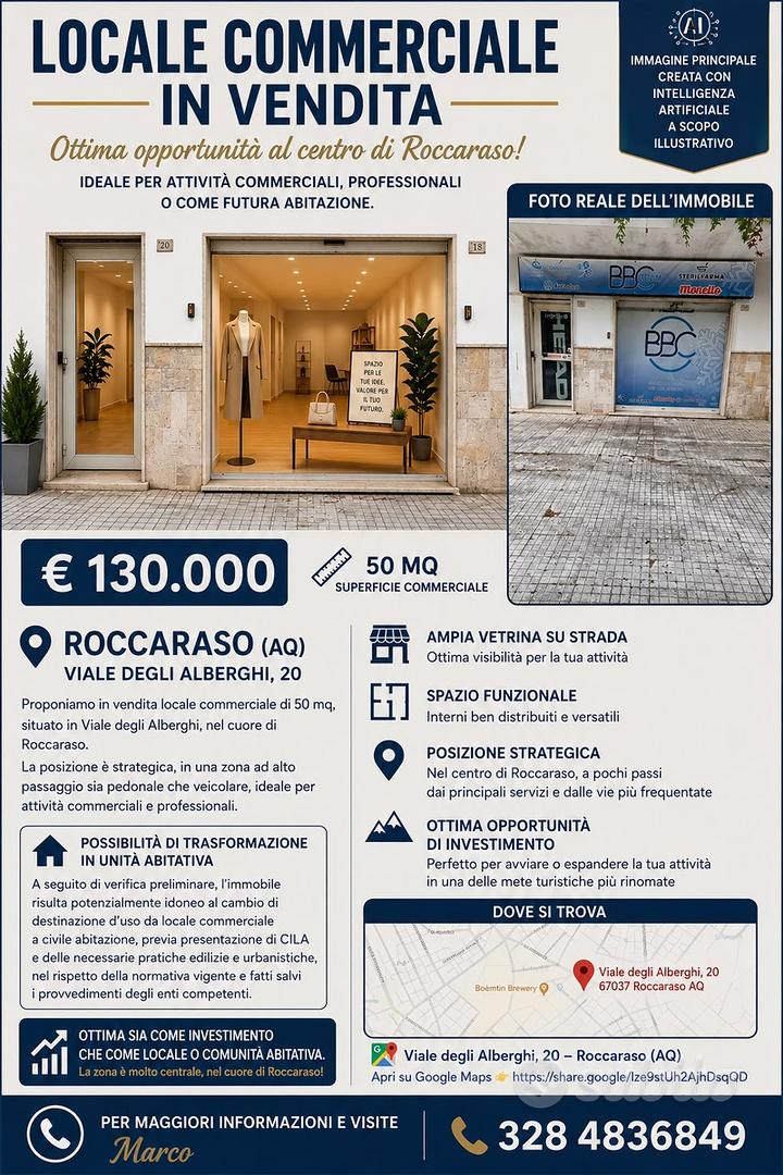 Commercial property, 50 m²