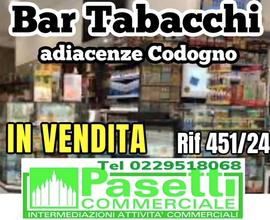 BAR TABACCHI in paesino adiacenze Codogno