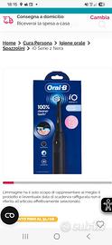 Spazzolino elettrico Oral-B iO Ser 2 Nero + 3 test
