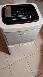 Rinfrescatore d'aria ad acqua e ghiaccio.