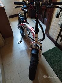 bici elettrica con centralina da sostituire