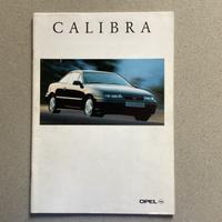 BROCHURE OPEL CALIBRA