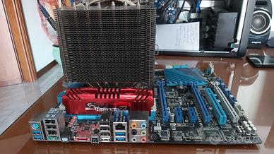 Scheda Madre Asus P9X79 + Cpu Intel Core i7-3820