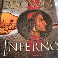 libro DAN BROWN inferno inglese autografato