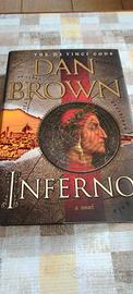 libro DAN BROWN inferno inglese autografato
