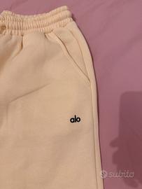 Pantaloni Alo Yoga Cream -invernali