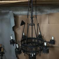 LAMPADARI APPLIQUE FERRO BATTUTO