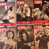 TEMPO rivista 1946 15 numeri