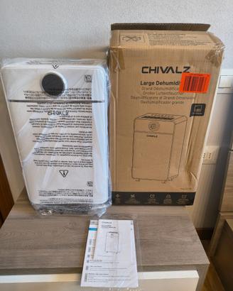 Deumidificatore 12L/24H con Timer Silenzioso NUOVO