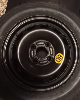 Ruota di scorta 175/65 R14 mai usata cerchio 5 for