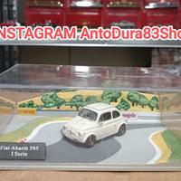 Modellino Fiat Abarth Diorama 