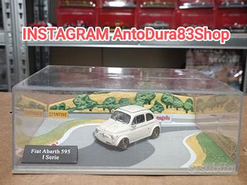 Modellino Fiat Abarth Diorama 