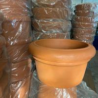 set di 10 vasi in resina conca dn 55 altezza 30cm